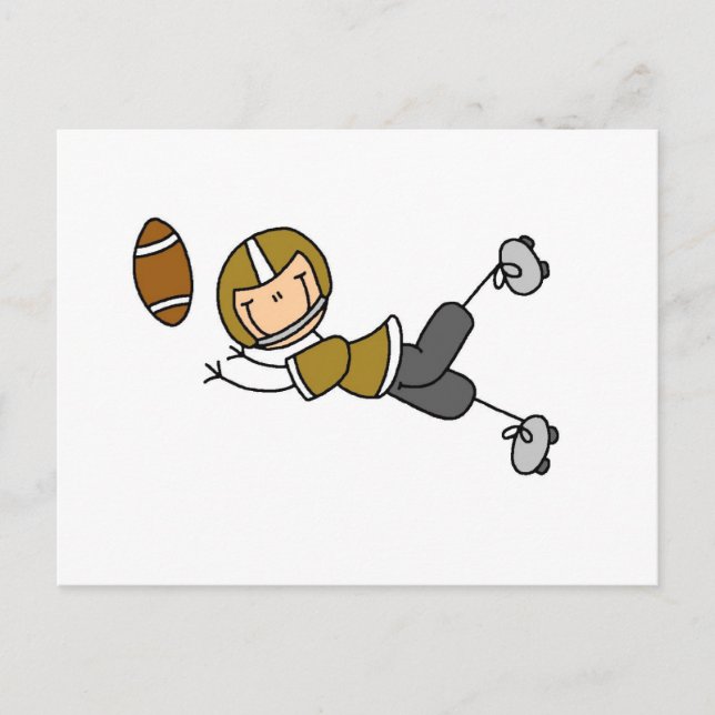 Cartão Postal Futebol de Boneco de Ouro (Frente)
