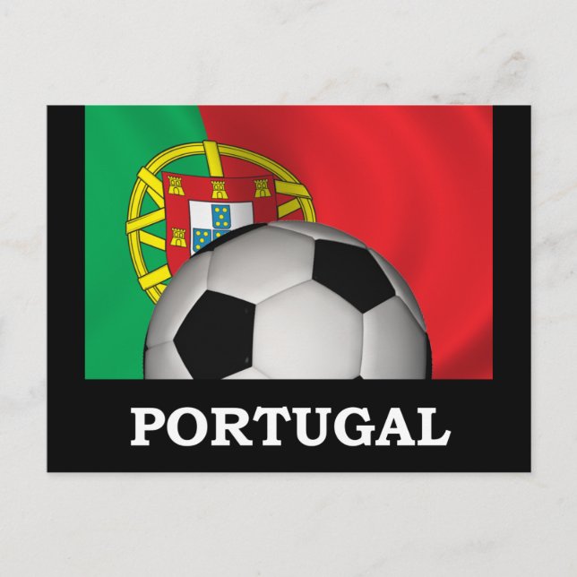 Cartão Postal Futebol de Portugal (Frente)