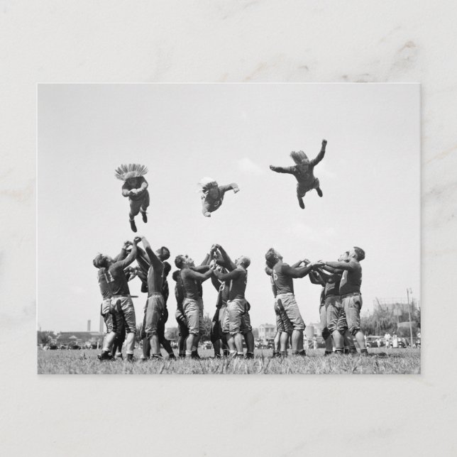 Cartão Postal Futebol, década de 1930 (Frente)