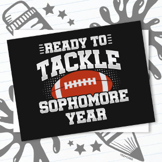 Cartão Postal Futebol do 10º ano pronto para retornar à escola