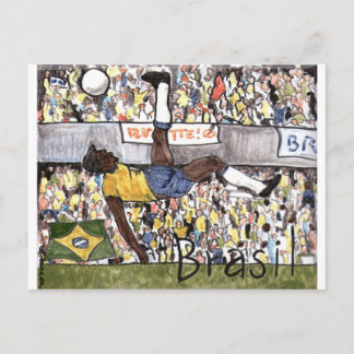 Cartão Postal Futebol do Brasil
