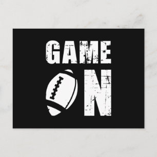 Cartão Postal Futebol do Game Team Futebol Americano Funny Idea