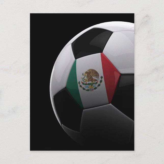Cartão Postal Futebol do México (Frente)