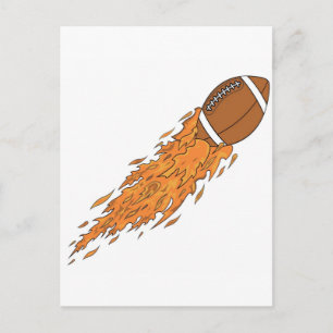 Cartão Postal Futebol do vôo
