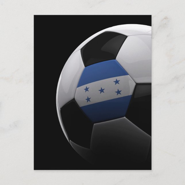 Cartão Postal Futebol em Honduras (Frente)