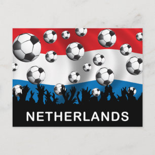 Cartão Postal Futebol Holandês