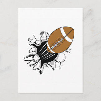 Cartão Postal Futebol Voador