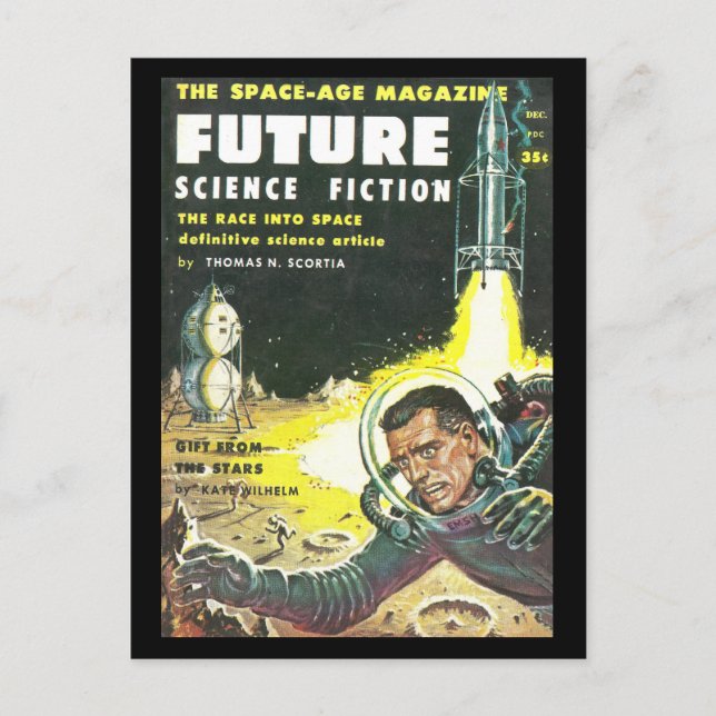 Cartão Postal Futura Ficção Científica 40 [1958-12.Columbia]_Pul (Frente)