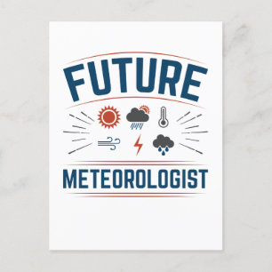 Cartão Postal Futuro Meteorologista