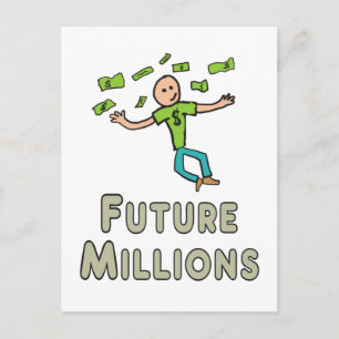 Cartão Postal Futuro Milionário (Milhões)