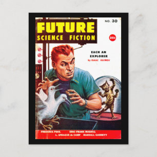 Cartão Postal Futuro setembro de 1956_Pulp Art
