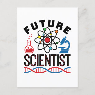 Cartão Postal FUTURO STEM DE PASSAGEIROS Científicos