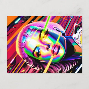 Cartão Postal Futuros Derezzs - Ken Gage Art