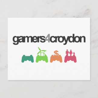 Cartão Postal G4C Logo Postcard