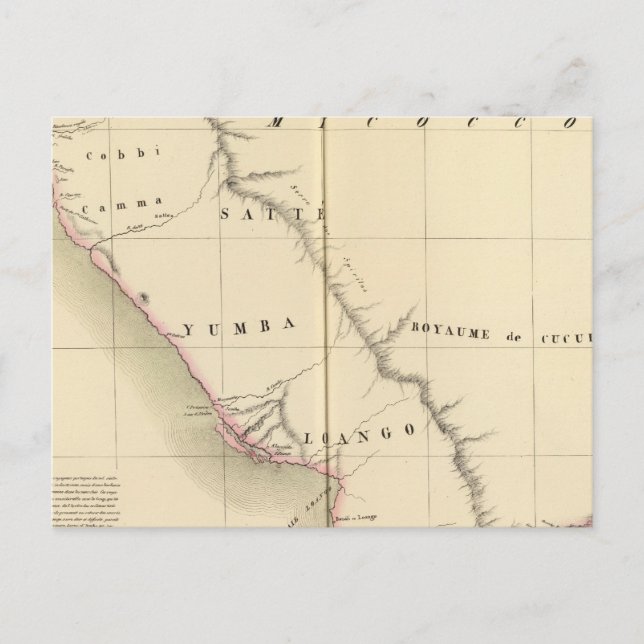 Cartão Postal Gabão, Congo 38 (Frente)