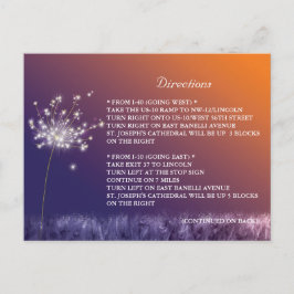 Cartão Postal Gabinete de Alojamentos de Direções do casamento o
