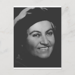 Cartão Postal Gabriella Mistral Love Cita Roupas e presentes