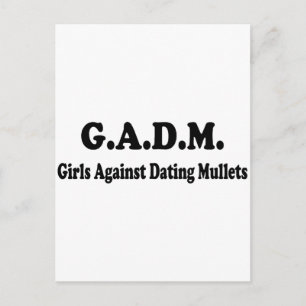 Cartão Postal GADM Girls Contra Mullets de Namorando
