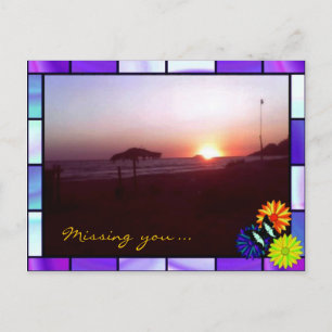 Cartão Postal Gaeta-Sunshine em Praia