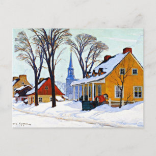 Cartão Postal Gagnon - Winter Morning, Baie Santo Paul