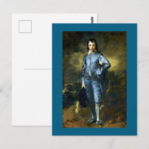 Cartão Postal Gainsborough - O Menino Azul,