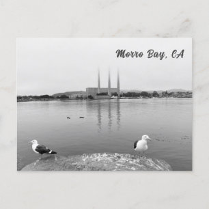 Cartão Postal Gaiolas marítimas na Baía de Morro, Califórnia