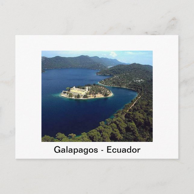 Cartão Postal Galápagos - Equador (Frente)