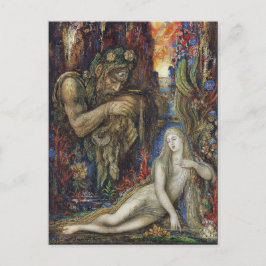 Cartão Postal Galatea Gustave Moreau Watercolor