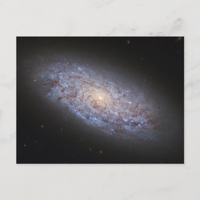 Cartão Postal Galáxia Anã Ngc 5949. (Frente)