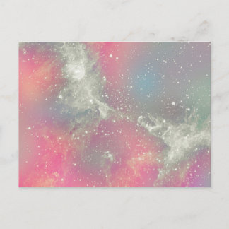 Cartão Postal Galáxia do Pastel da nebulosa de Starbabe
