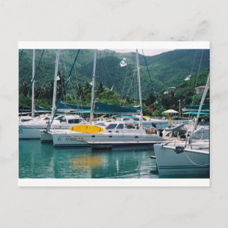Cartão Postal Galáxia em Nanny Cay-Tortola