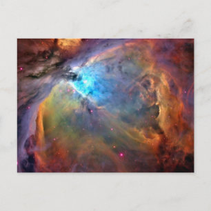 Cartão Postal Galáxia Espacial Orion Nebula