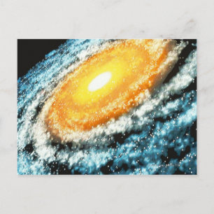 Cartão Postal Galáxia Espiral 4