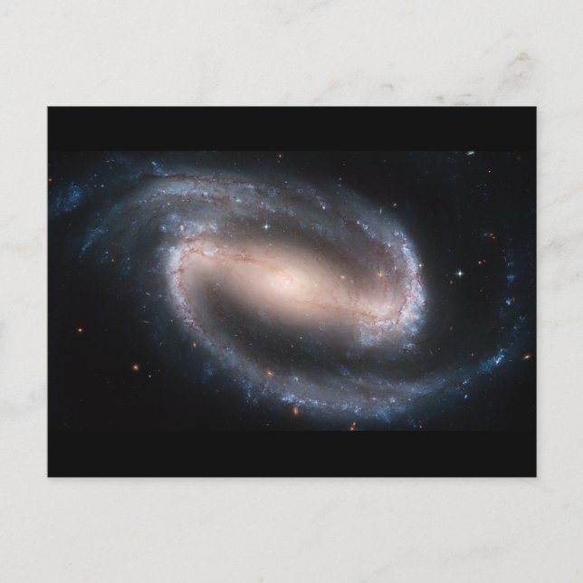 Cartão Postal Galáxia espiral barrada NGC 1300 (Frente)