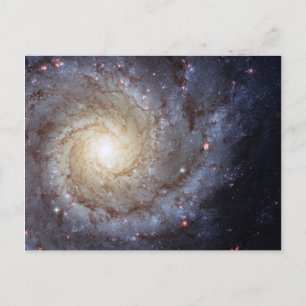 Cartão Postal Galáxia Espiral M74 (Hubble)