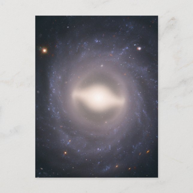 Cartão Postal Galáxia Espiral Ngc 1015. (Frente)