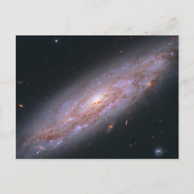 Cartão Postal Galáxia Espiral Ngc 3972. (Frente)