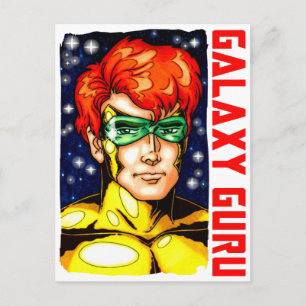 Cartão Postal Galaxy Guru