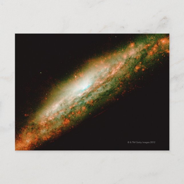 Cartão Postal Galaxy NGC 3079 (Frente)