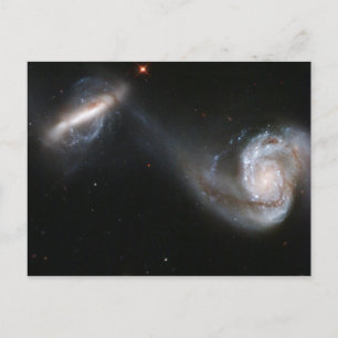 Cartão Postal Galaxy Pair