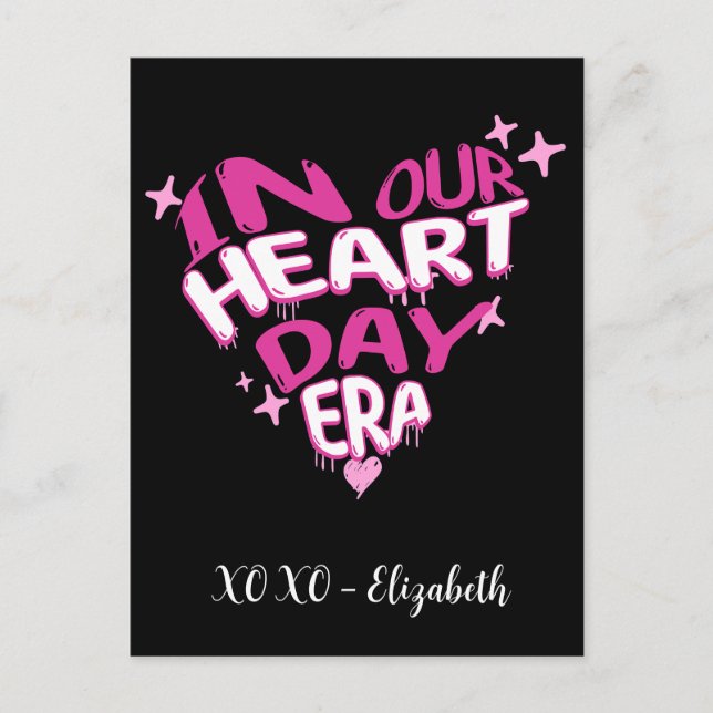 Cartão Postal Galentine’s Day Custom Greeting  (Frente)