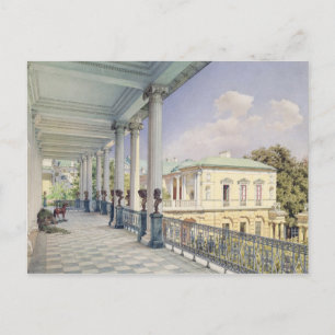Cartão Postal Galeria Cameron em Tsarskoye Selo, 1859