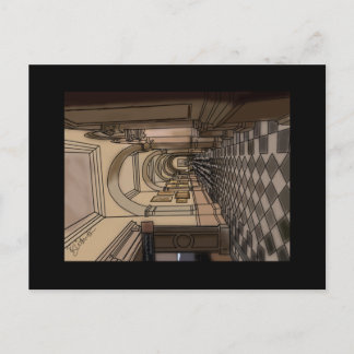 Cartão Postal Galeria de arte Kelvingrove e escócia do museu