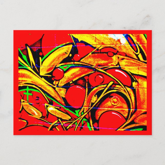 Cartão Postal Galeria de Cartão-postal-Abstrato/Grafite Diversos (Frente)
