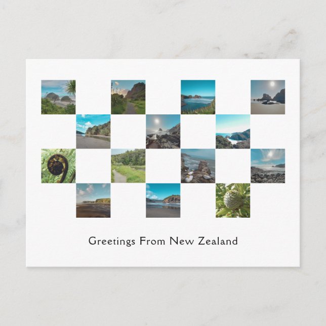 Cartão Postal Galeria de Fotografias do Verificador de Férias da (Frente)