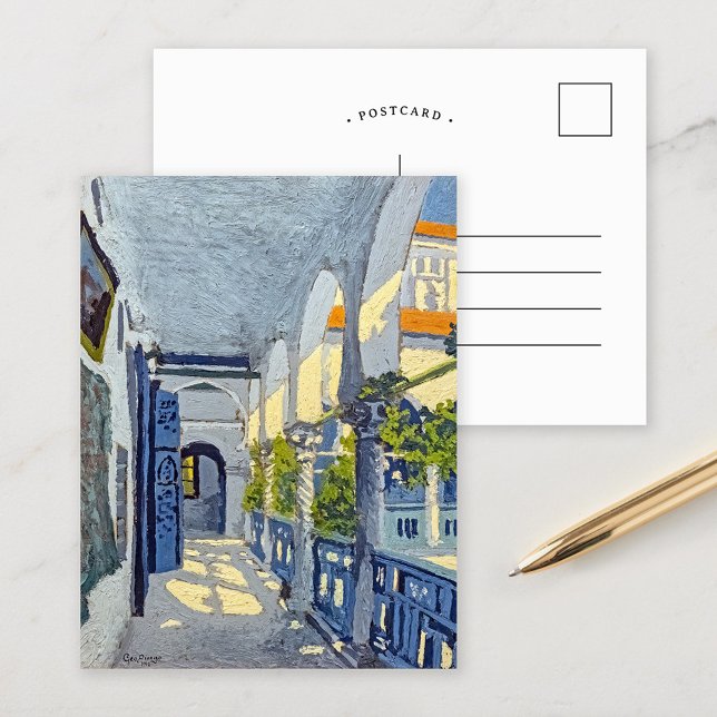 Cartão Postal Galeria de uma Riada de Marrocos | Georges Gaudion (Criador carregado)