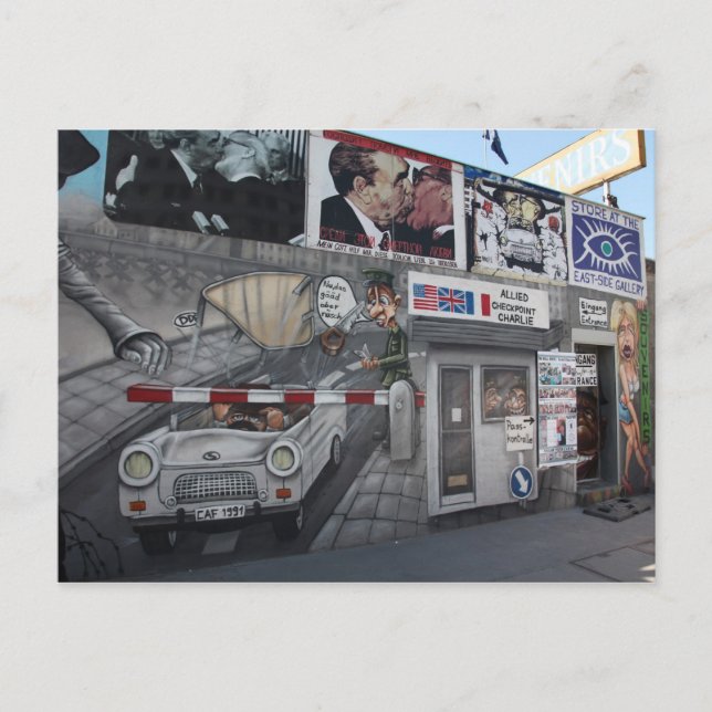 Cartão Postal Galeria do Lado Leste (Frente)