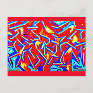 Cartão Postal Galeria Postcard-Abstrato/Grafite Diversos 103