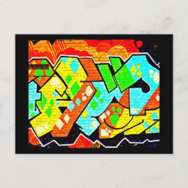 Cartão Postal Galeria Postcard-Abstrato/Grafite Diversos 19