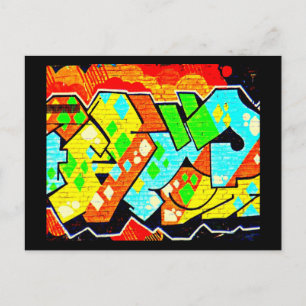 Cartão Postal Galeria Postcard-Abstrato/Grafite Diversos 19